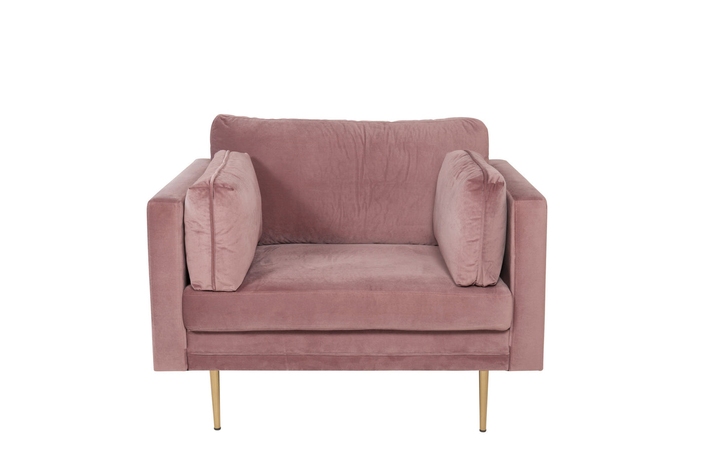 Boom fauteuil roze/goud