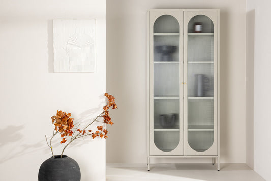 Lima storage cabinet beige