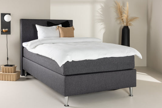 Toledo single bed gray 120x200