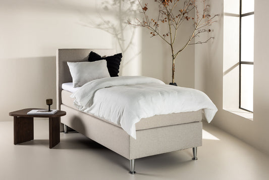 Toledo single bed beige 90x200