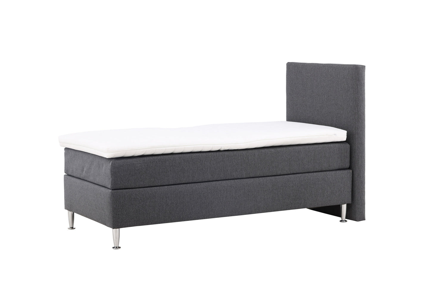 Toledo 1 person bed gray 90x200