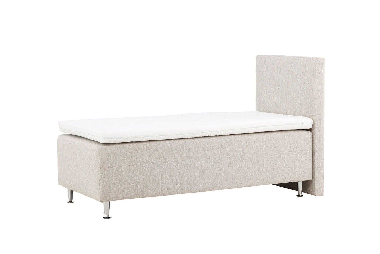 Mesa 1 person bed beige 90x200 