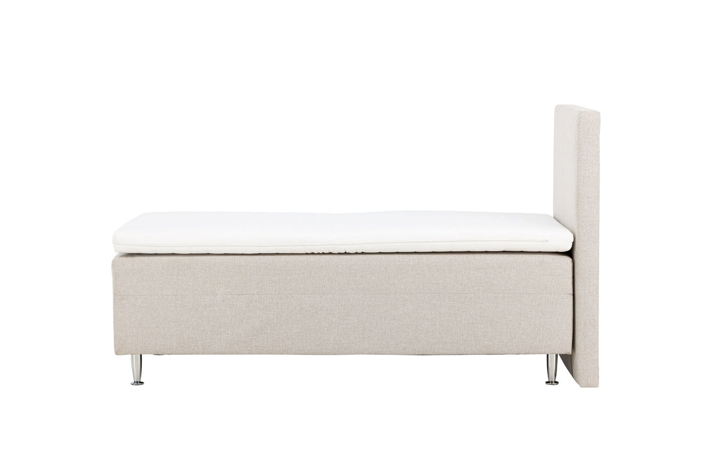 Mesa 1 person bed beige 90x200 