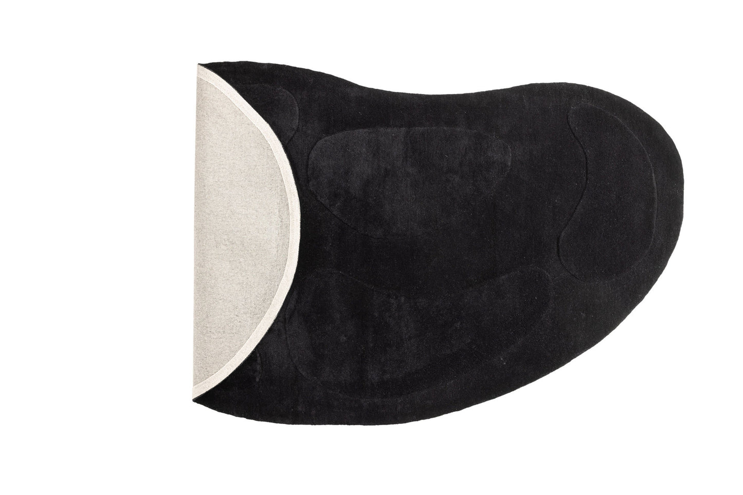 Tapis Enard ovale 290x175 noir