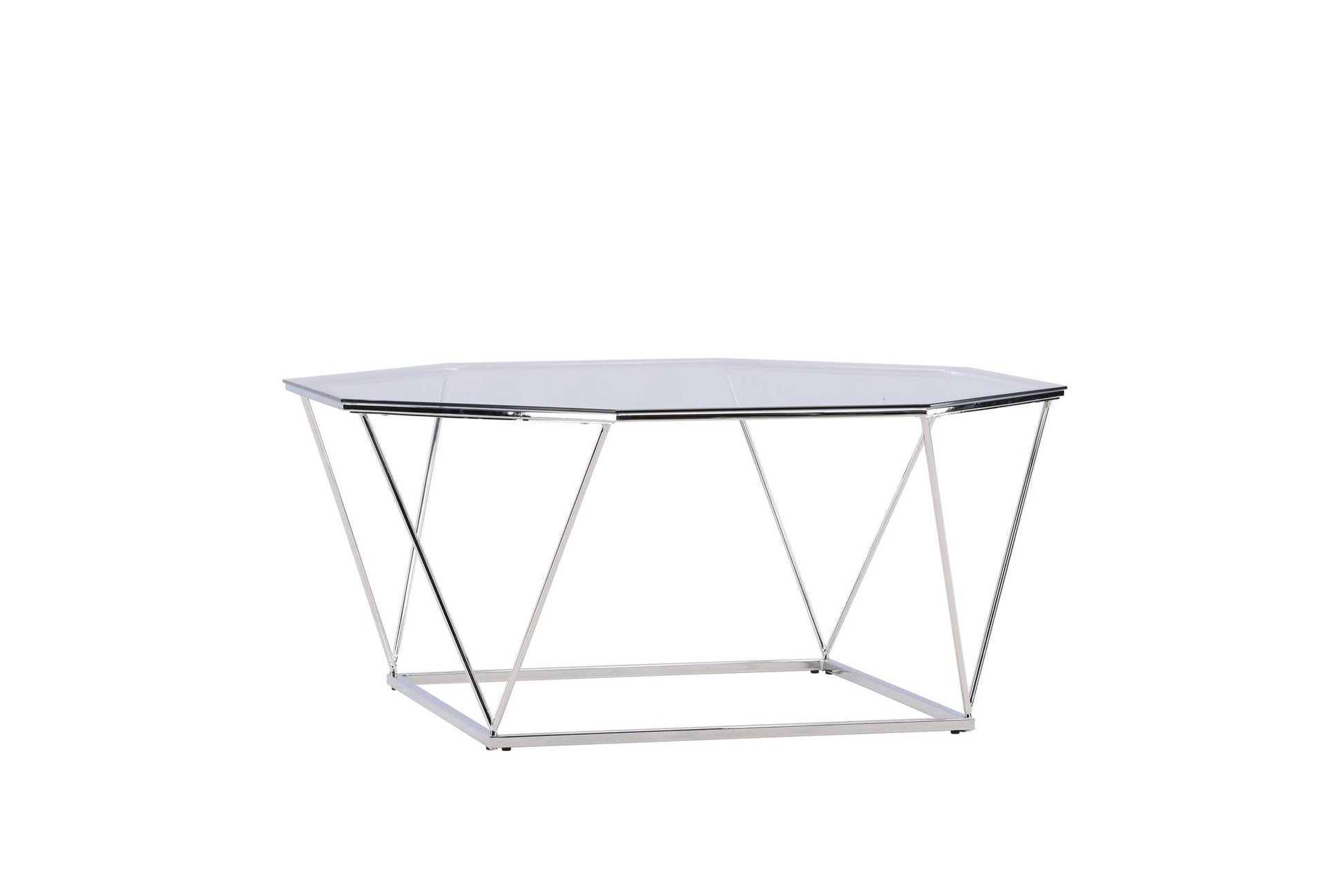 Österlen salontafel octagon zilver - La Vivre