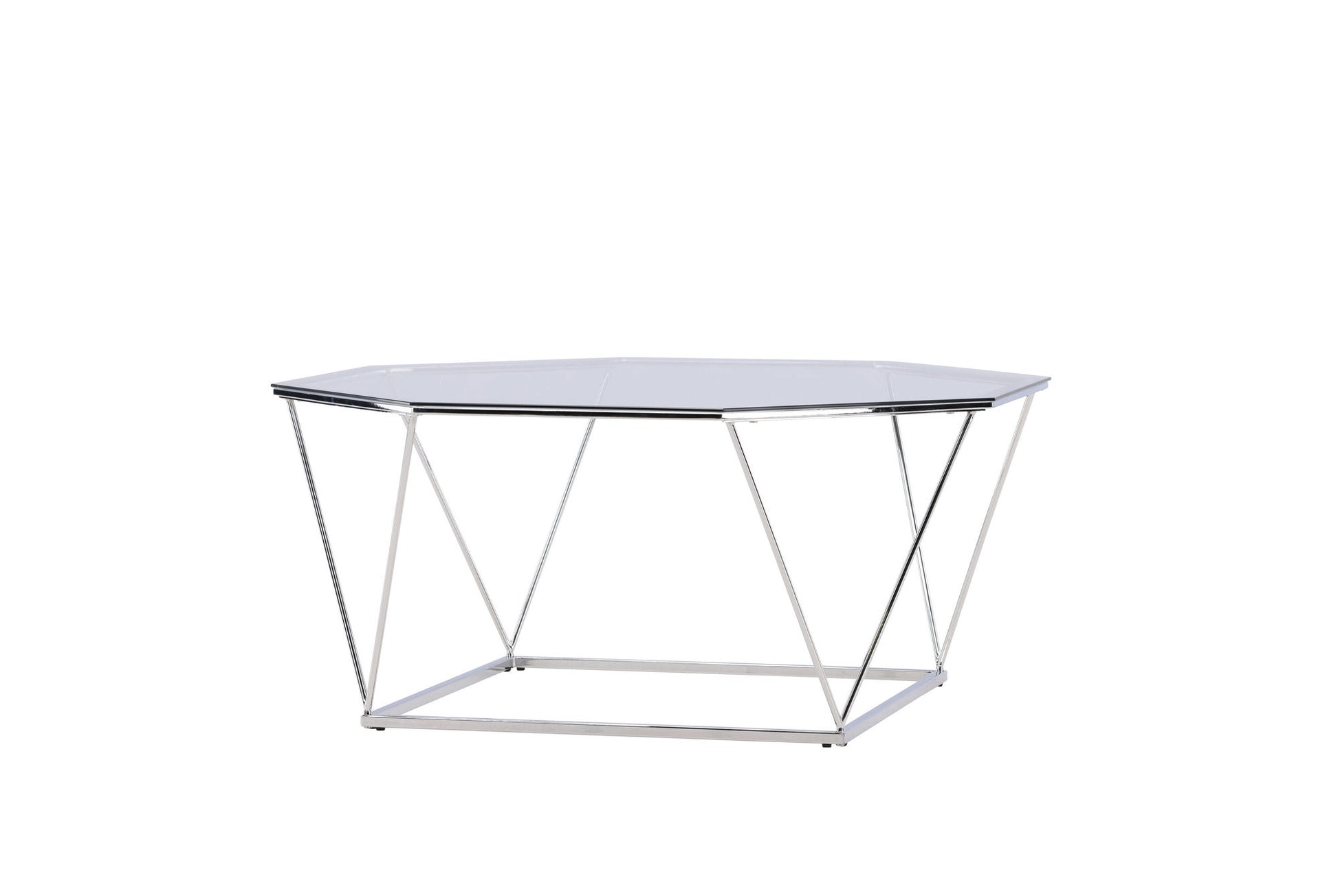 Österlen salontafel octagon zilver - La Vivre