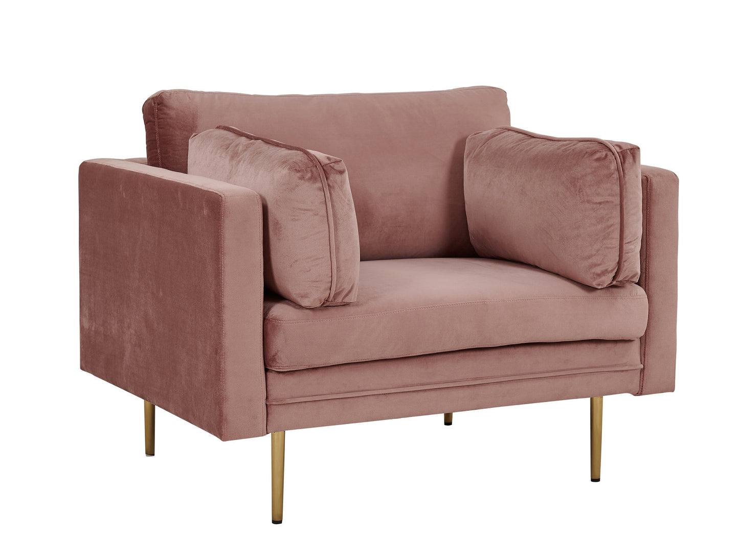 Boom fauteuil roze/goud - La Vivre