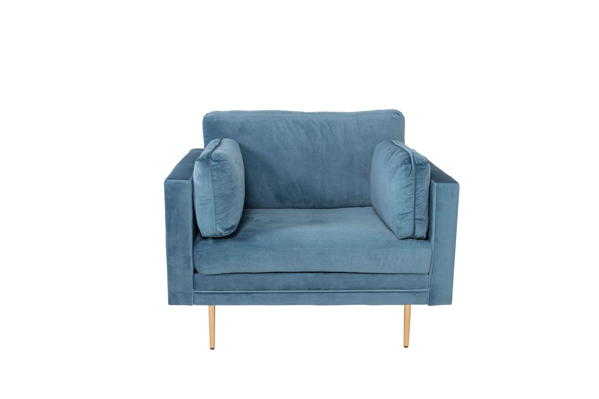 Boom fauteuil blauw/goud - La Vivre