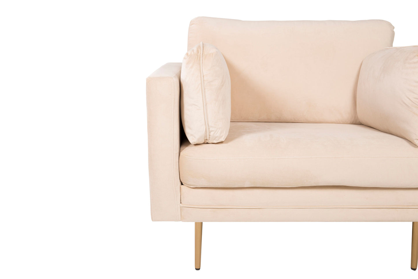 Boom fauteuil creme/goud - La Vivre