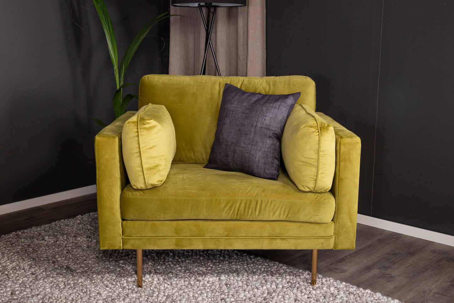 Boom fauteuil groen