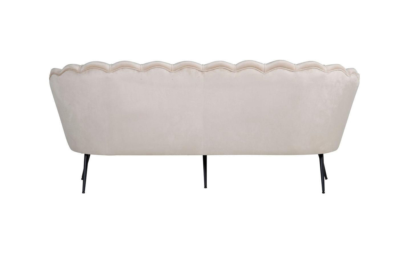 Calais sofa beige velvet