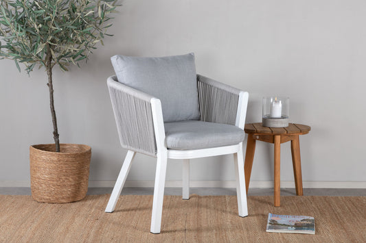 Virya garden chair white per 2 pieces 