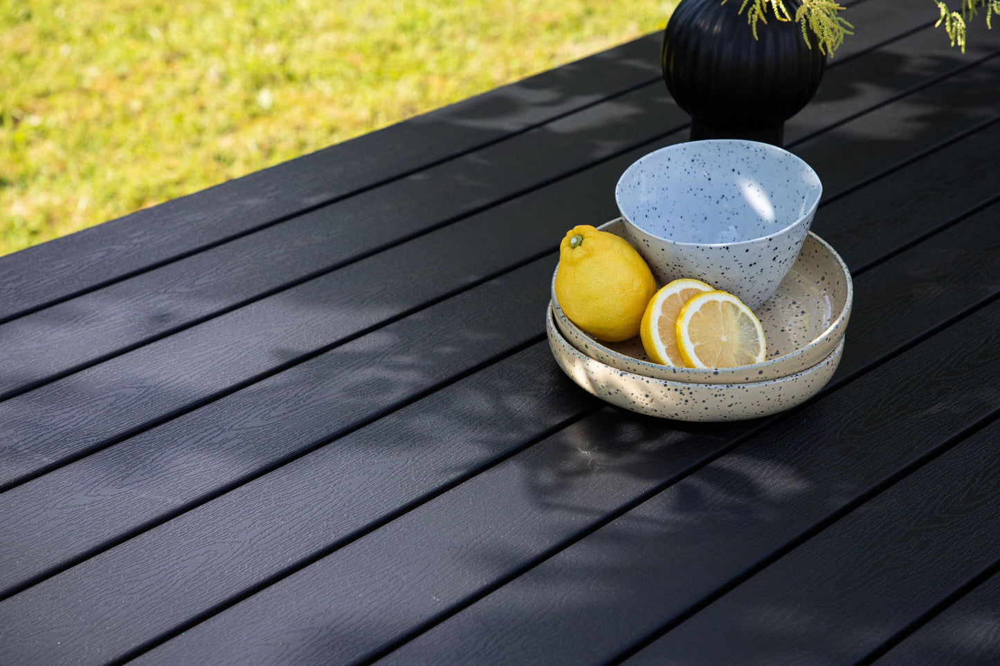 Table de jardin Garcia noire