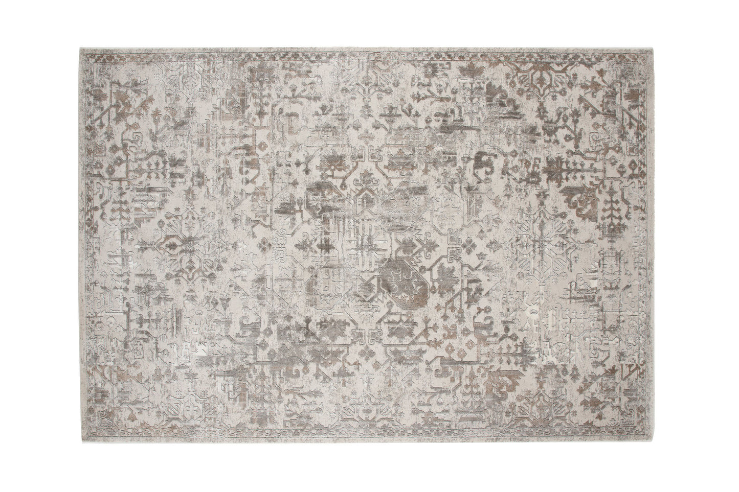 Tapis Cléo 230x160 argent