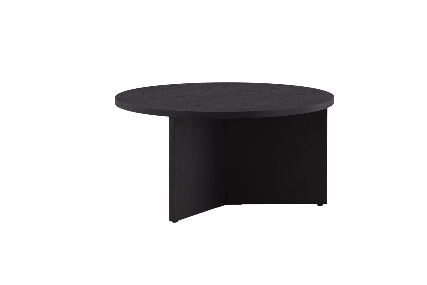 Table basse Saltö ronde petite noire
