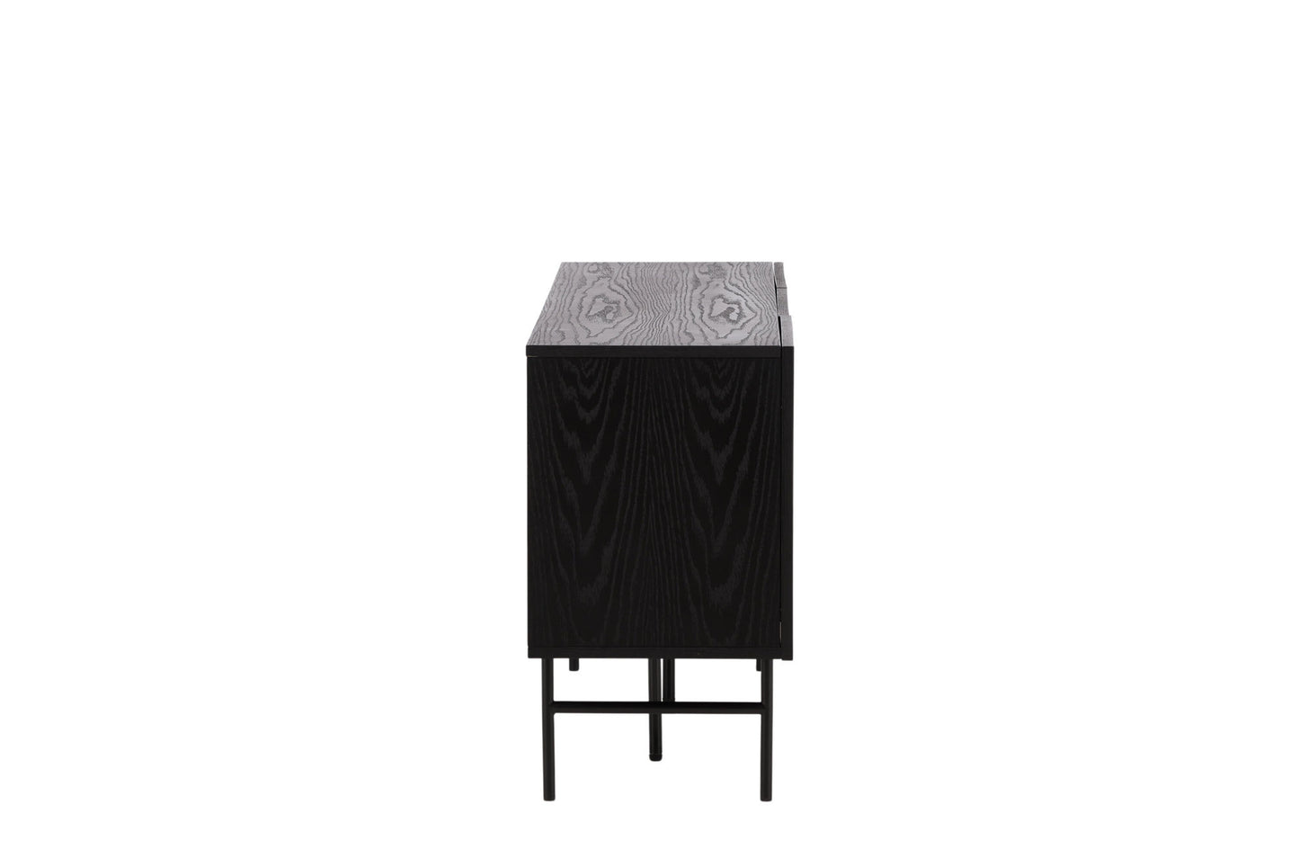 Björkön storage cabinet black 150cm 