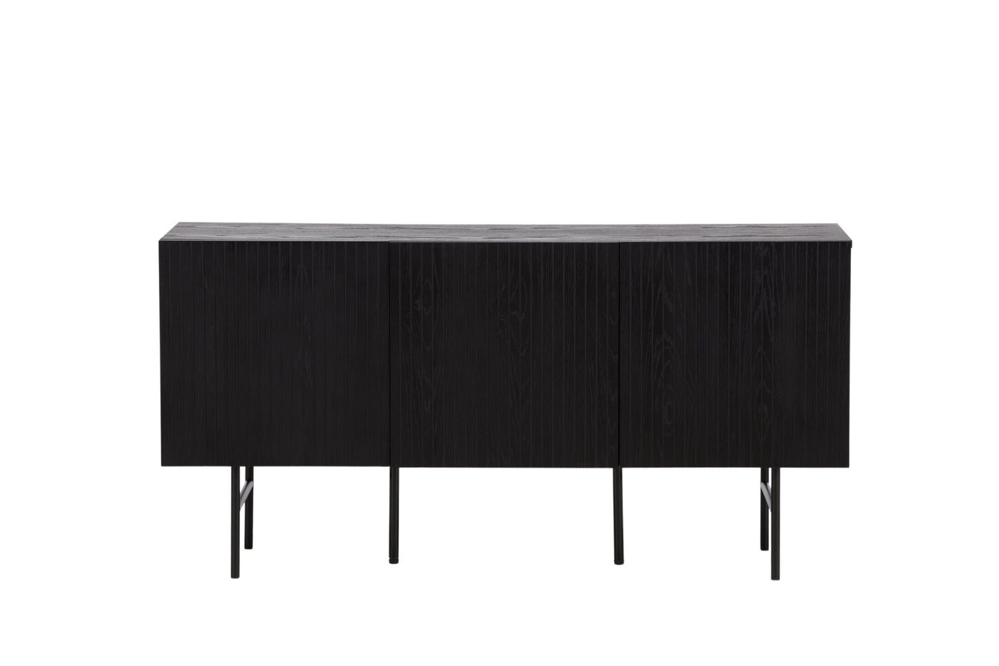 Björkön storage cabinet black 150cm 