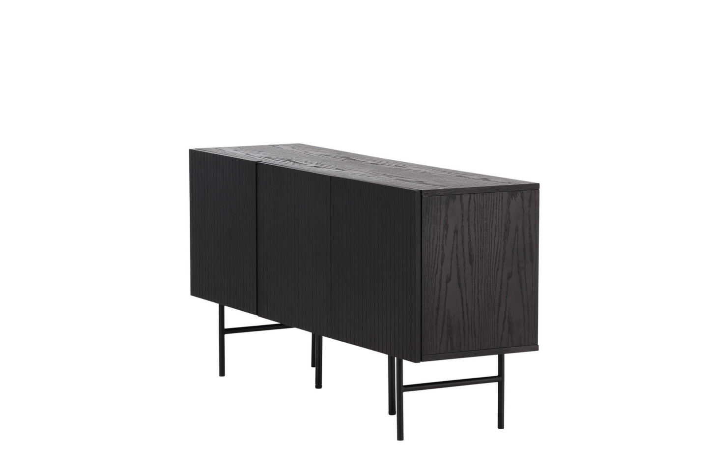 Björkön storage cabinet black 150cm 