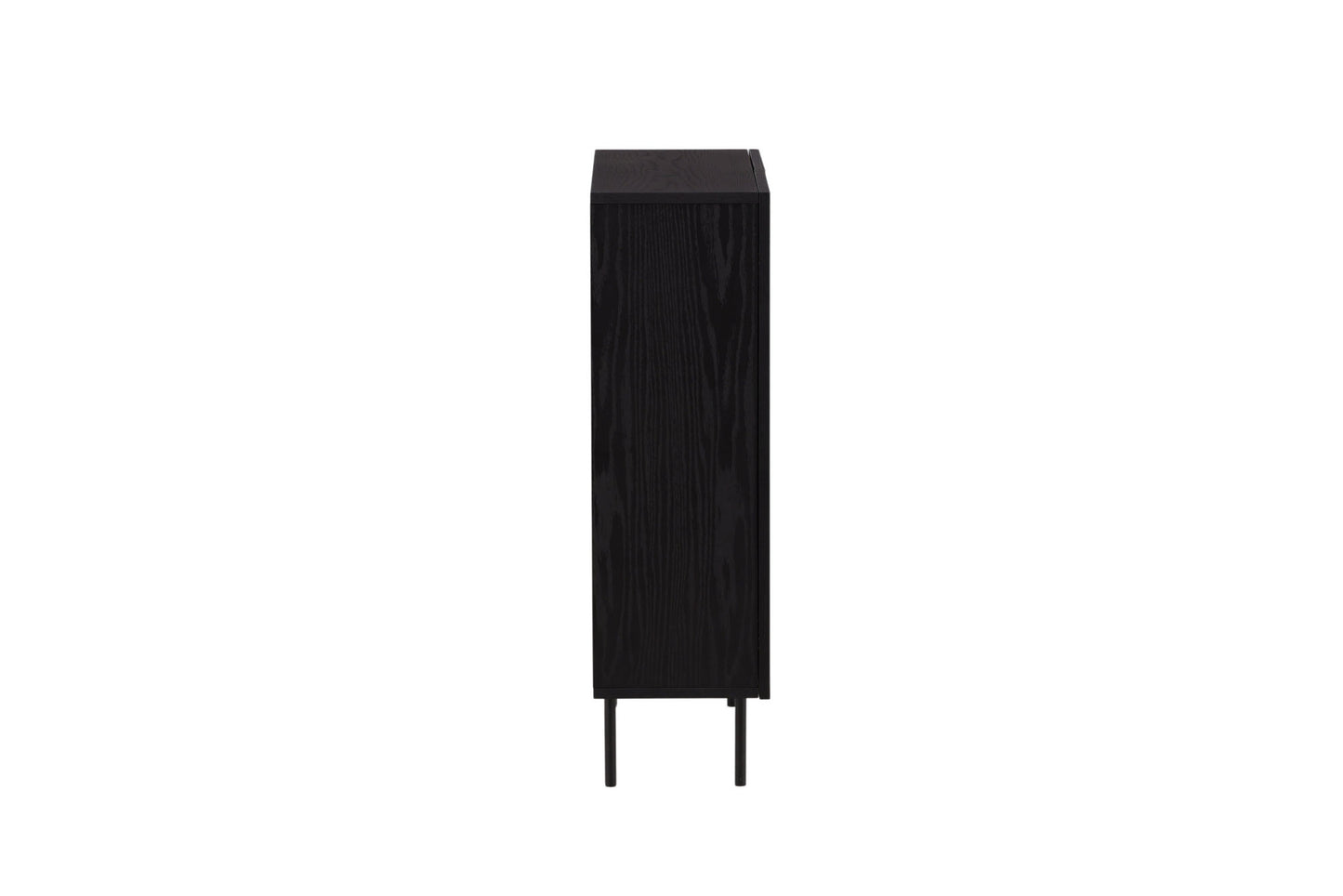 Björkön storage cabinet black 80cm