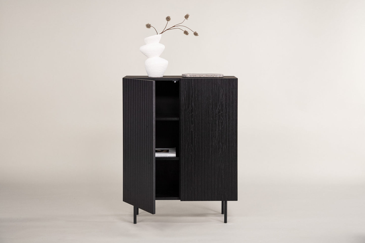 Armoire de rangement Björkön noir 80cm