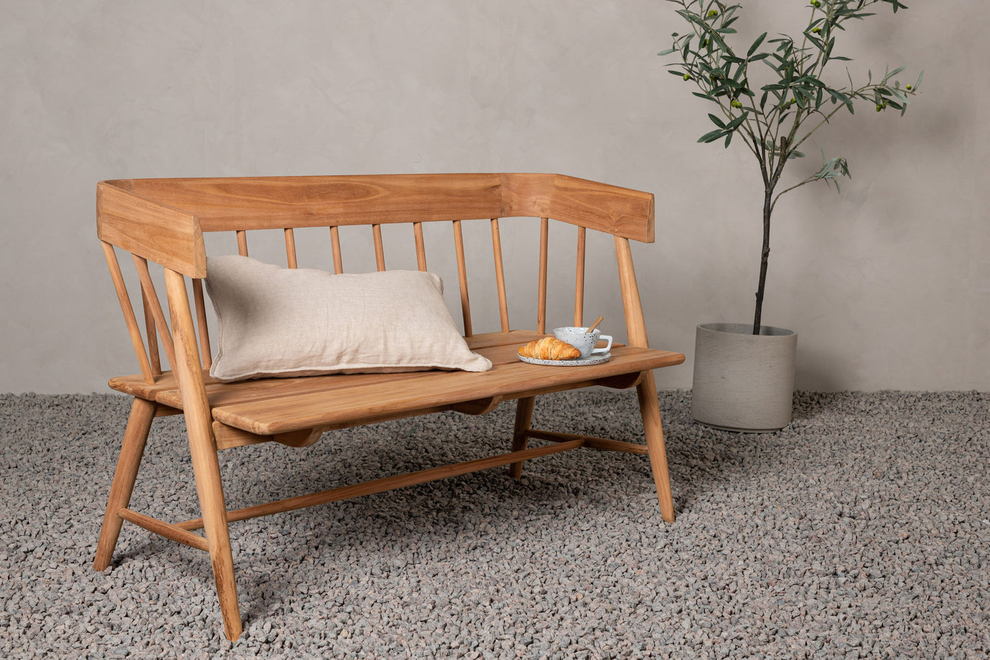 Split garden bench