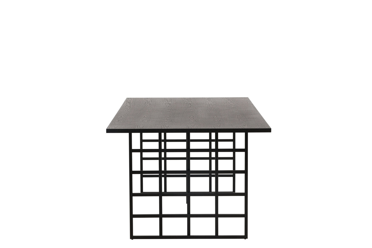 Table de salle à manger Ystad rectangle noire