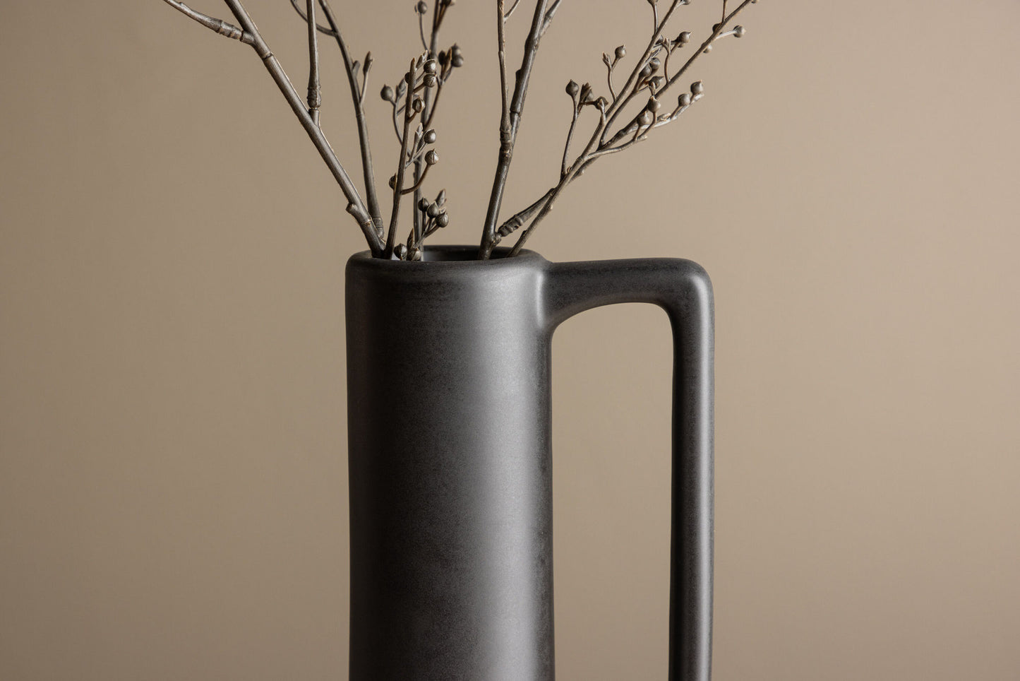 Vase Allis noir