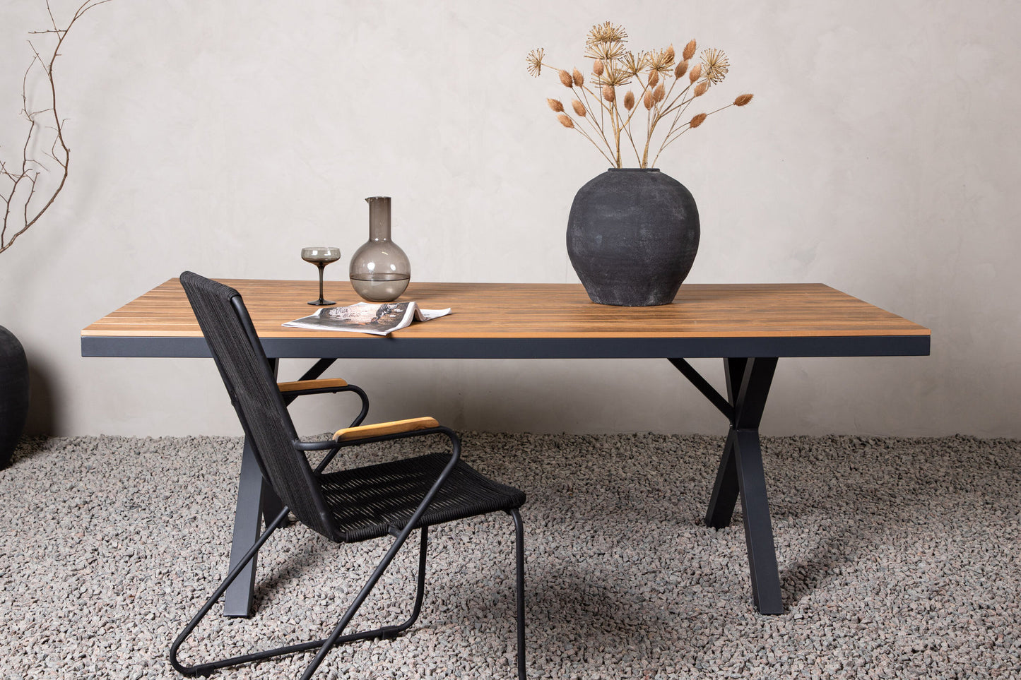 Garcia garden table brown