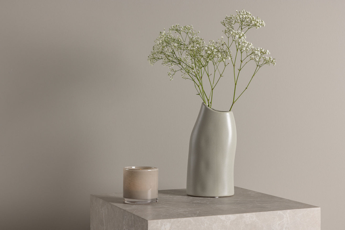 Ernst vase light gray