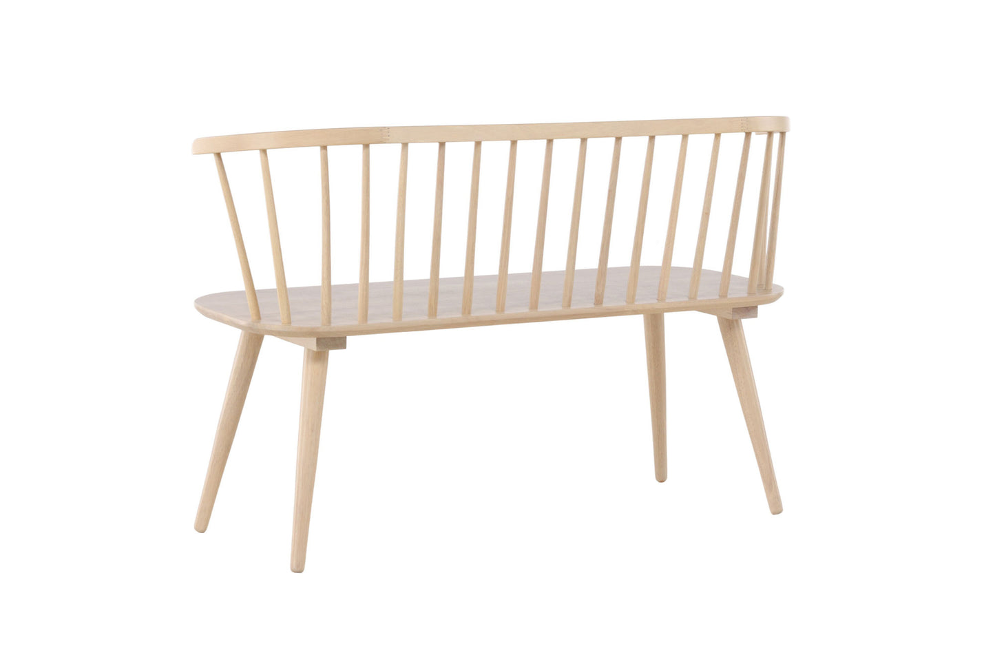 Bobby bench natural wood