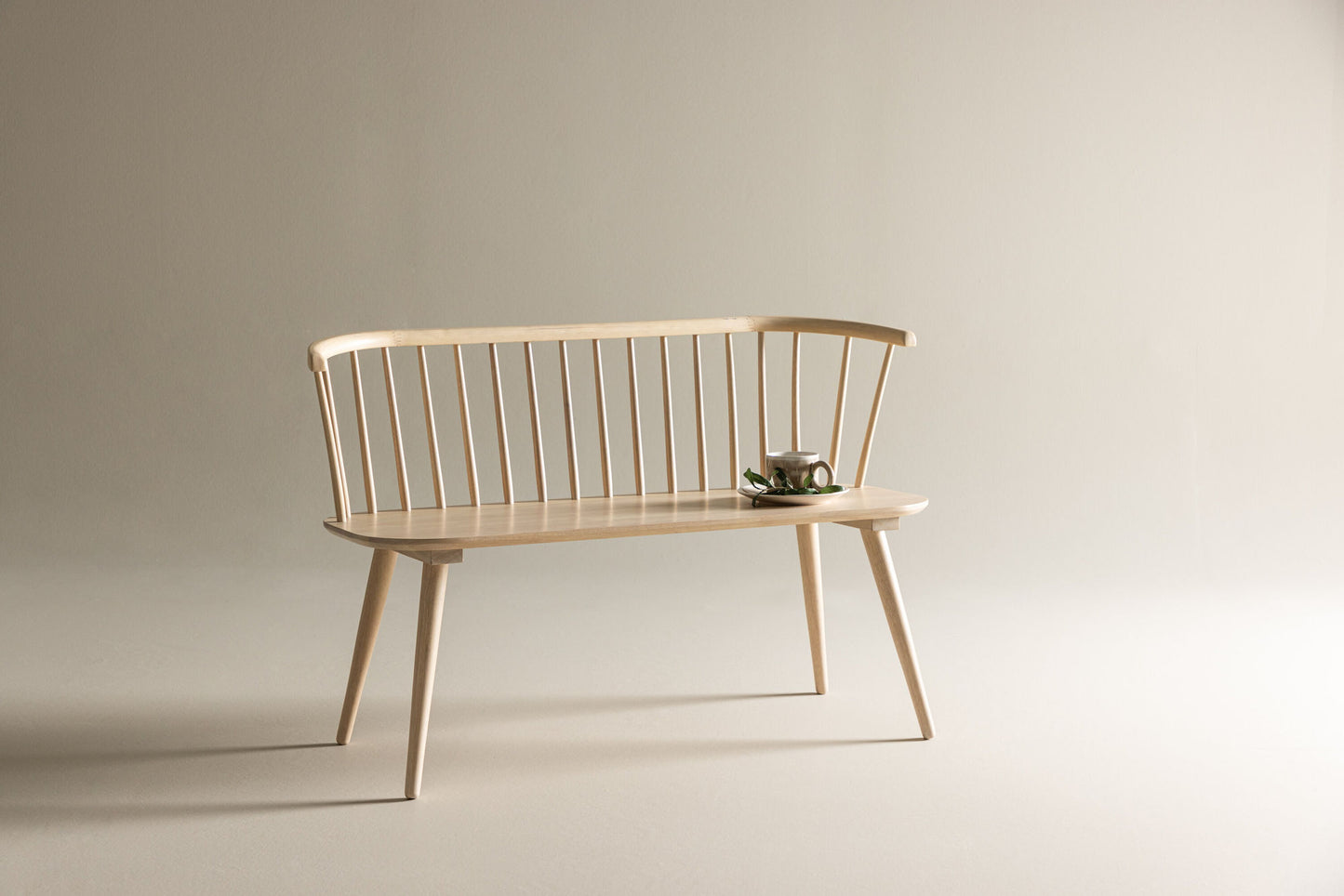 Bobby bench natural wood