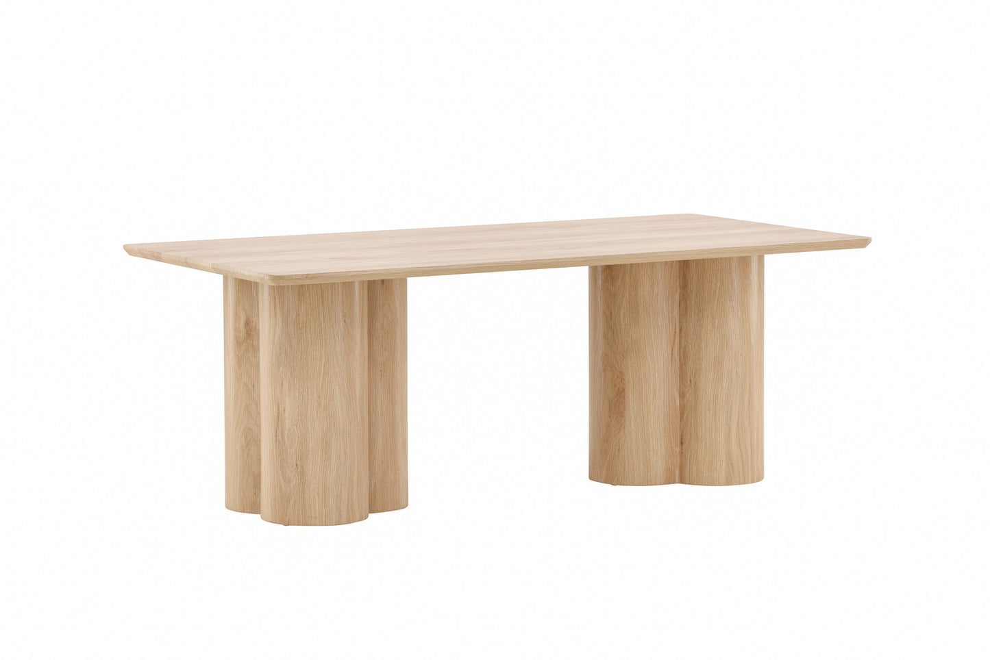 Olivia coffee table rectangle natural wood