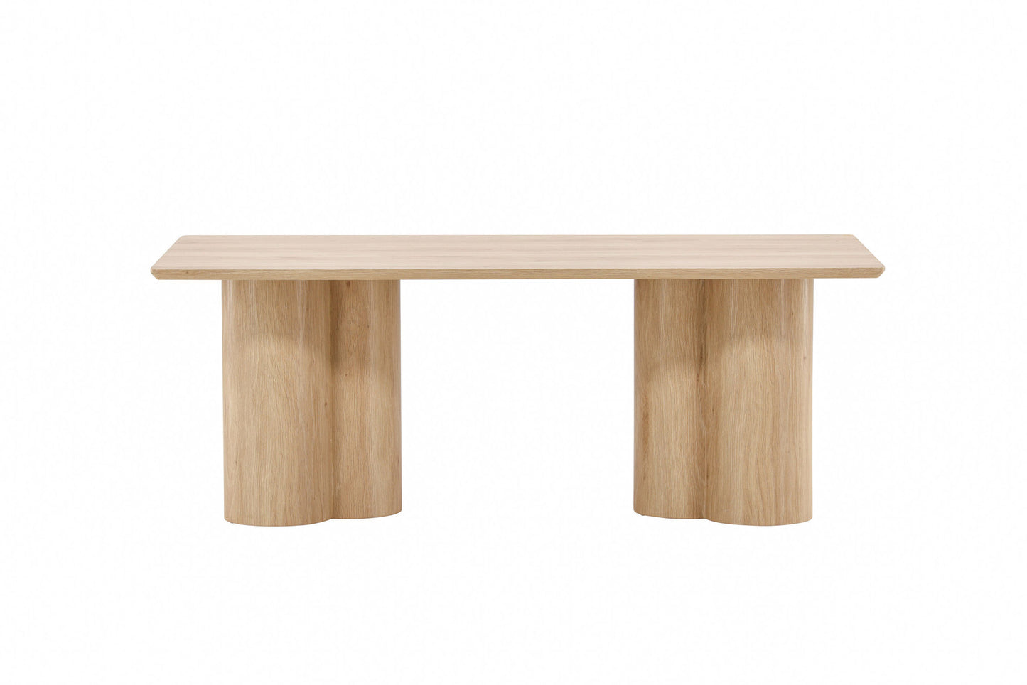 Olivia coffee table rectangle natural wood