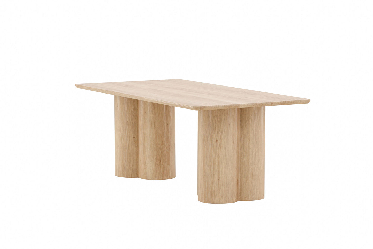 Olivia coffee table rectangle natural wood