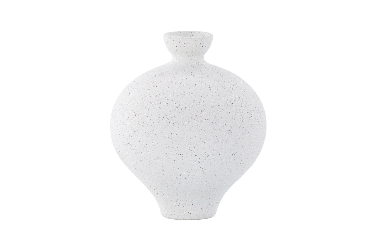 Vase Rellis blanc L