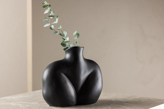 Vase Harvey noir