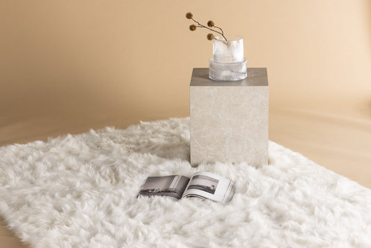 Katy rug 230x160 white