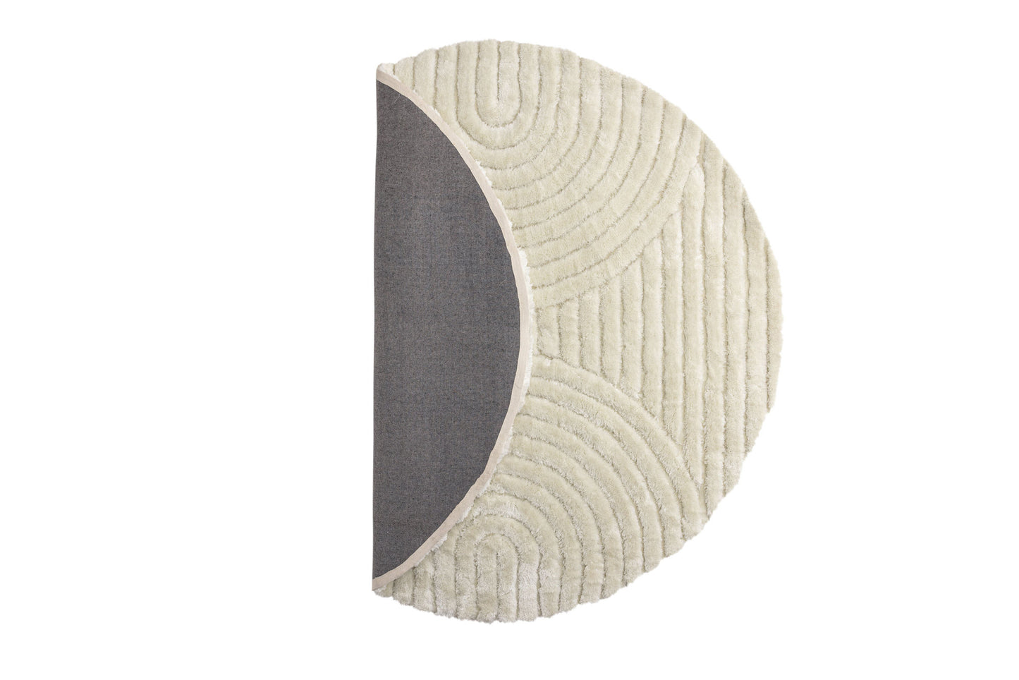 Niklas rug round 200ø white